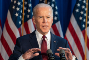 Joe Biden addressing the NAACP in Detroit May 2024